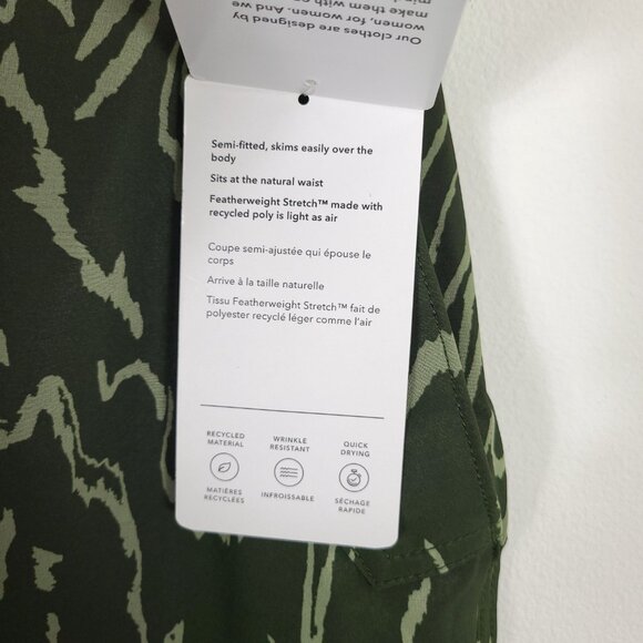 Athleta Green Cargo Skort - Picture 6 of 11